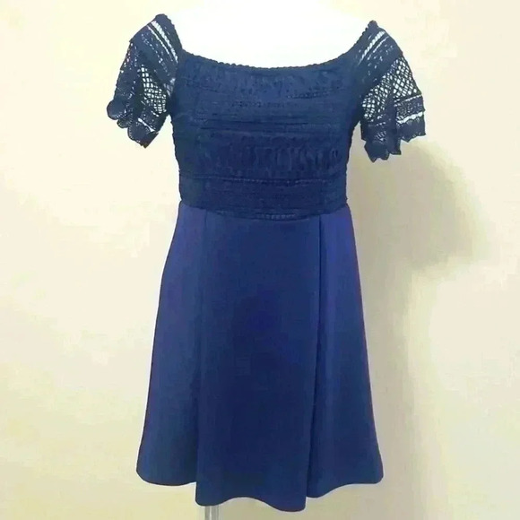 Francesca's Blue Dress   - Picture 1 of 8